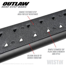 Cargar imagen en el visor de la galería, Westin 15-19 Ford F-150 SuperCrew / 17-19 Ford F-250/350 Crew Cab Outlaw Nerf Step Bars