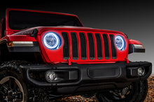 Cargar imagen en el visor de la galería, Oracle Jeep Wrangler JL/Gladiator JT LED Surface Mount Headlight Halo Kit - White