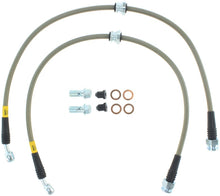 Cargar imagen en el visor de la galería, StopTech Stainless Steel Rear Brake lines for 03 MazdaSpeed Protege