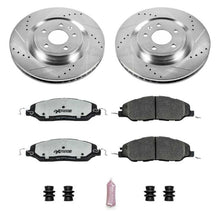 Cargar imagen en el visor de la galería, Power Stop 11-14 Ford Mustang Front Z26 Street Warrior Brake Kit