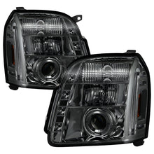 Cargar imagen en el visor de la galería, Spyder GMC Yukon 07-14/Yukon Denali 07-14 Projector Headlights LED Halo LED Smke PRO-YD-GY07-HL-SM