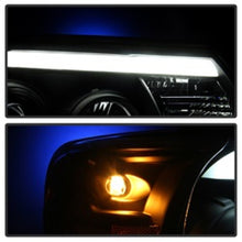 Load image into Gallery viewer, Spyder Toyota Tacoma 12-15 Projector Headlights Light Bar DRL Black PRO-YD-TT12-LBDRL-BK