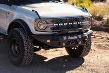 Cargar imagen en el visor de la galería, DV8 Offroad 2021+ Ford Bronco Front Bumper Winch Capable w/ Optional Bull Bar/Aux Light Opening