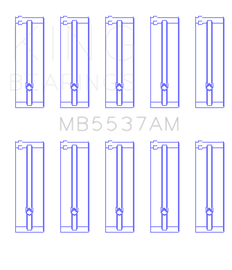 King Ford/Kia/Mazda DOHC 16 Valve/SOHC 8 Valve/SOHC 16 Valve (Size STD) Main Bearing Set
