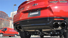 Cargar imagen en el visor de la galería, Corsa 2017-2024 Chevrolet Camaro SS 6.2L V8 2.75in Black Xtreme Axle-Back Exhaust