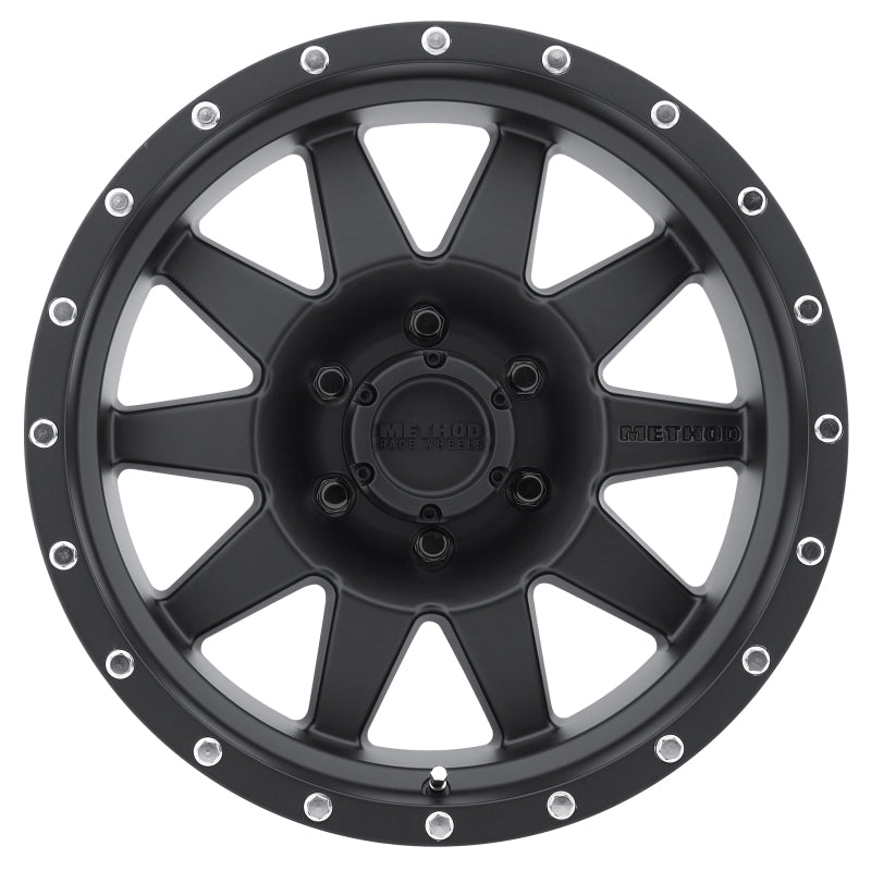 Method MR301 The Standard 18x9 +18mm Offset 6x135 94mm CB Matte Black Wheel