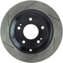 Cargar imagen en el visor de la galería, StopTech Power Slot 10 Hyundai Genesis Coupe Non-Track Rear Right Slotted Rotor