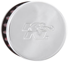 Cargar imagen en el visor de la galería, K&amp;N Clamp On Rubber Base Crankcase Vent Filter 0.5in Flange ID 2in OD 1.5in Height