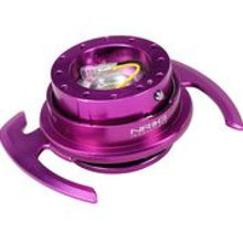 Cargar imagen en el visor de la galería, NRG Quick Release Kit Gen 4.0 - Purple Body / Purple Ring w/ Handles