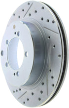 Cargar imagen en el visor de la galería, StopTech Select Sport Drilled &amp; Slotted Rotor - Front Left