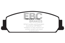 Load image into Gallery viewer, EBC 08-10 Pontiac G8 3.6 Redstuff Front Brake Pads