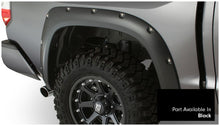 Cargar imagen en el visor de la galería, Bushwacker 16-17 Toyota Tundra Fleetside Pocket Style Flares 4pc 66.7/78.7/97.6in Bed - Black