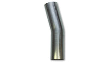 Cargar imagen en el visor de la galería, Vibrant 1.875in OD T304 SS 15 Deg Mandrel Bend 4in Leg Length (2in Centerline Radius)