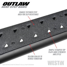 Cargar imagen en el visor de la galería, Westin 2020 Jeep Gladiator Outlaw Nerf Step Bars - Textured Black