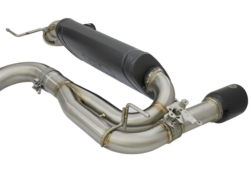 aFe MACHForce XP Exhausts Cat-Back SS 16-17 BMW 340i/iX 440i/iX (F3X) L6-3.0L (B58) w/Black Tips