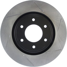 Cargar imagen en el visor de la galería, StopTech Power Slot 08-09 Infiniti QX4/QX56 / 07-09 Nissan Armada Left Front Slotted Rotor