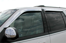 Cargar imagen en el visor de la galería, Stampede 1998-2017 Lincoln Navigator Tape-Onz Sidewind Deflector 4pc - Chrome