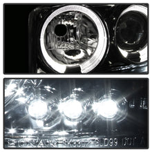 Cargar imagen en el visor de la galería, Spyder GMC Sierra 1500/2500/3500 99-06 Projector Headlights LED Halo LED Smoke PRO-YD-CDE00-HL-SMC