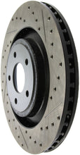 Cargar imagen en el visor de la galería, StopTech Slotted &amp; Drilled Sport Brake Rotor