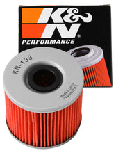 Cargar imagen en el visor de la galería, K&amp;N Suzuki 2.844in OD x 2.469in H Oil Filter