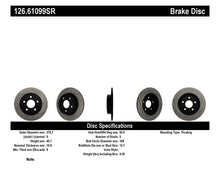 Cargar imagen en el visor de la galería, StopTech 13 Ford Focus ST Slotted Right Rear Rotor