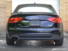 Cargar imagen en el visor de la galería, AWE Tuning Audi B8 A4 Touring Edition Exhaust - Single Side Diamond Black Tips