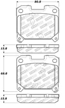 Cargar imagen en el visor de la galería, StopTech Performance 5/93-98 Toyota Supra Turbo Rear Brake Pads