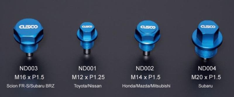 Cusco Neodymium Magnetic Drain Bolt - FRS/BRZ