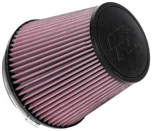 Cargar imagen en el visor de la galería, K&amp;N Universal Clamp-On Air Filter 6in FLG / 7-1/2in B / 5in T / 6-1/2in H