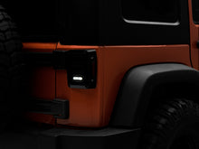 Cargar imagen en el visor de la galería, Raxiom 07-18 Jeep Wrangler JK LED Tail Lights- Black Housing (Smoked Lens)