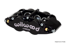 Cargar imagen en el visor de la galería, Wilwood Caliper-Narrow Superlite 6R-LH - Black 1.62/1.12/1.12in Pistons 1.25in Disc