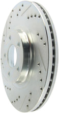 Cargar imagen en el visor de la galería, StopTech Select Sport Nissan Slotted and Drilled Right Front Rotor