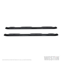 Cargar imagen en el visor de la galería, Westin 2019 Chevrolet Silverado/Sierra 1500 CC (5.5ft) PRO TRAXX 5 WTW Oval Nerf Step Bars - Black