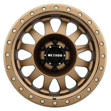 Cargar imagen en el visor de la galería, Method MR304 Double Standard 17x8.5 0mm Offset 6x135 94mm CB Method Bronze Wheel