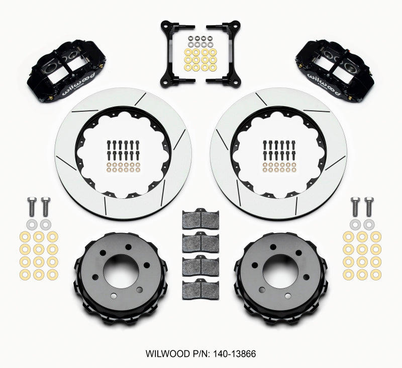 Wilwood Narrow Superlite 4R RearTruck Kit 14.25in 2012-Up Ford F150 (6 lug)