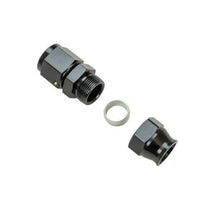 Load image into Gallery viewer, Moroso Aluminum Fitting Adapter 10AN Female to 5/8in Tube Compression-Black