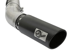 Cargar imagen en el visor de la galería, aFe LARGE BORE HD 5in 409-SS DPF-Back Exhaust w/Black Tip 2017 GM Duramax V8-6.6L (td) L5P