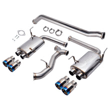 Cargar imagen en el visor de la galería, Injen 15-20 Subaru STI Cat Back Exhaust w/ Quad Titanium Tips