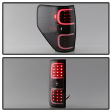 Cargar imagen en el visor de la galería, xTune Ford F150 09-14 LED Tail Lights - Black ALT-ON-FF15009-LBLED-BK