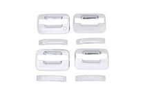 Cargar imagen en el visor de la galería, AVS 04-14 Ford F-150 (No Keypad/Passenger Keyhole) Door Handle Covers (4 Door) 8pc Set - Chrome