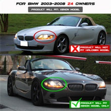 Cargar imagen en el visor de la galería, Spyder BMW Z4 03-08 Projector Headlights Xenon/HID Model Only - LED Halo Black PRO-YD-BMWZ403-HID-BK