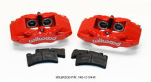 Cargar imagen en el visor de la galería, Wilwood DPC56 Rear Caliper Kit Red Corvette All C5 / Base C6 1997-2013