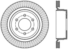 Cargar imagen en el visor de la galería, StopTech 12-19 Ford F-150 (w/Manual Parking Brake) Slotted Sport Brake Rotor