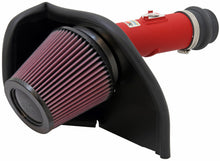 Cargar imagen en el visor de la galería, K&amp;N 08-11 WRX/STi 2.5L H4 Red Typhoon Short Ram Intake