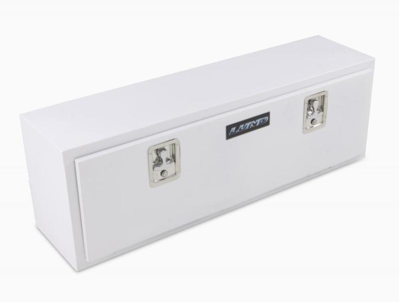 Lund Universal Steel Top Mount Storage Box - White