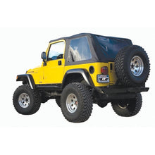 Cargar imagen en el visor de la galería, Rampage 1997-2006 Jeep Wrangler(TJ) Excludes LJ Unlimited Frameless Soft Top Kit - Black Diamond