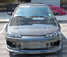 Cargar imagen en el visor de la galería, Seibon 99-01 Nissan S15 OEM Carbon Fiber Hood