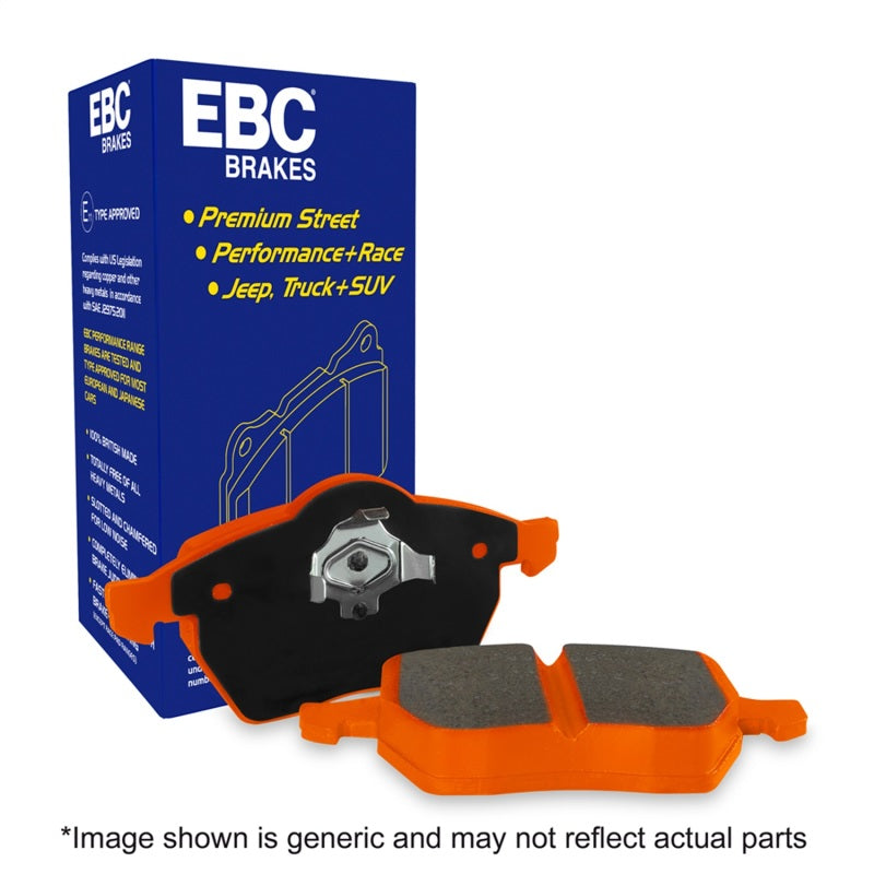 EBC 03-04 Infiniti G35 3.5 (Manual) (Brembo) Orangestuff Rear Brake Pads