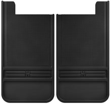 Cargar imagen en el visor de la galería, Husky Liners Universal 12in Wide Black Rubber Rear Mud Flaps w/o Weight
