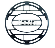 Load image into Gallery viewer, Hella Stone Shield Round Plastic Black Hella Logo Light Cover